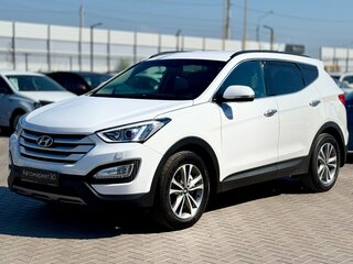 2014 Hyundai Santa Fe III, белый, 1899990 рублей, вид 3