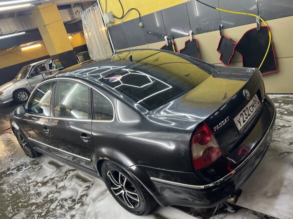 2004 Volkswagen Passat B5 Рестайлинг, чёрный, 440000 рублей - вид 14