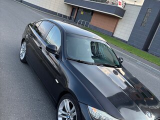 2010 BMW 3 серии 318i V (E90/E91/E92/E93) Рестайлинг, чёрный, 790000 рублей, вид 3