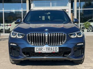 2019 BMW X5 40i IV (G05/G18), синий, 6750000 рублей, вид 3