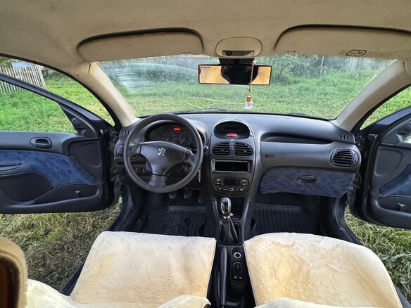 2005 Peugeot 206, чёрный - вид 10