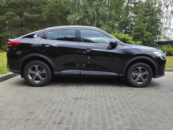 2022 Haval F7x I Рестайлинг, чёрный - вид 1