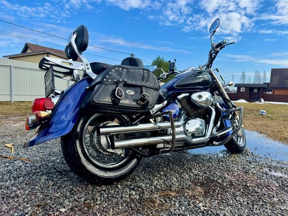 2006 Suzuki Boulevard C50, синий, 550000 рублей - вид 7