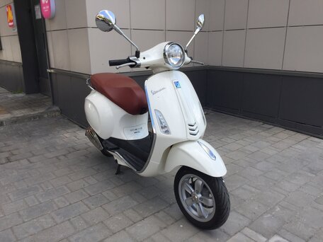2015 Vespa Primavera, белый, 450000 рублей, вид 5