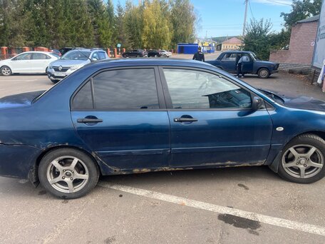 2005 Mitsubishi Lancer IX, синий, 280000 рублей, вид 3