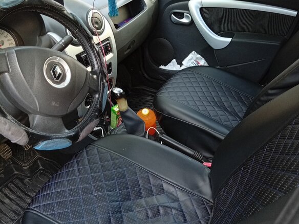2011 Renault Logan I Рестайлинг, чёрный, 485000 рублей - вид 5