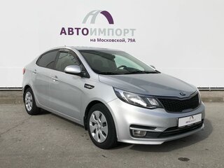 2016 Kia Rio III Рестайлинг, белый, 1315000 рублей, вид 3