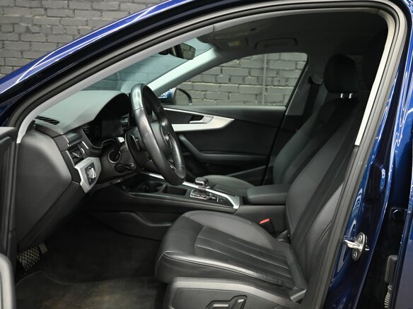 2021 Audi A4 35 TFSI V (B9) Рестайлинг, синий, 3380000 рублей - вид 10