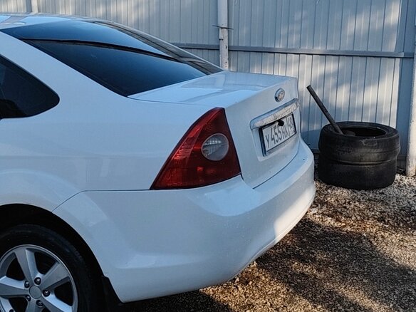 2008 Ford Focus II Рестайлинг, белый, 430000 рублей - вид 12