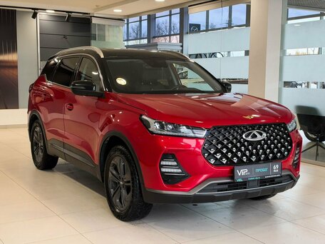 2022 Chery Tiggo 7 Pro I, красный, 1587000 рублей, вид 3