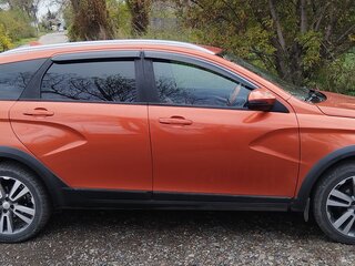 2019 Lada (ВАЗ) Vesta SW I, оранжевый, 1200000 рублей, вид 2