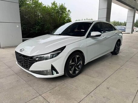 2022 Hyundai Elantra VII (CN7), белый, 1700000 рублей, вид 2