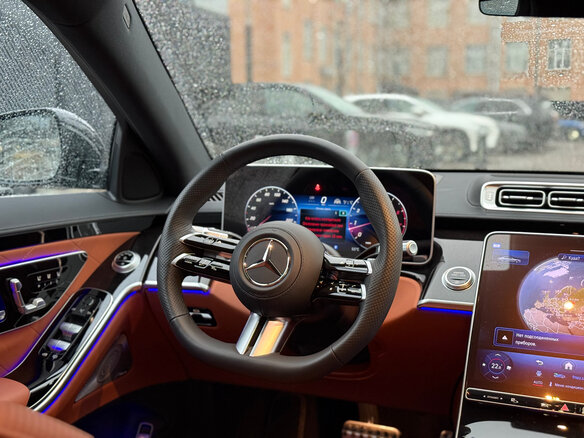 2025 Mercedes-Benz S-Класс 500 Long 4MATIC VII (W223), чёрный, 14090000 рублей - вид 14