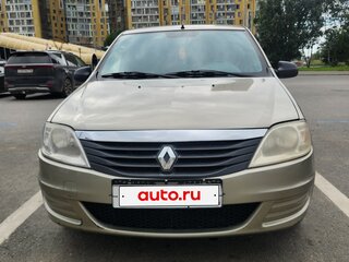 2011 Renault Logan I Рестайлинг, бежевый, 300000 рублей, вид 1