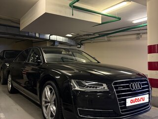 2015 Audi A8 Long III (D4) Рестайлинг, чёрный, 3850000 рублей, вид 2