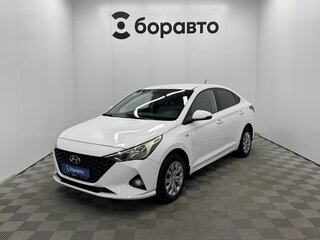 2021 Hyundai Solaris II Рестайлинг, белый, 1050000 рублей, вид 1