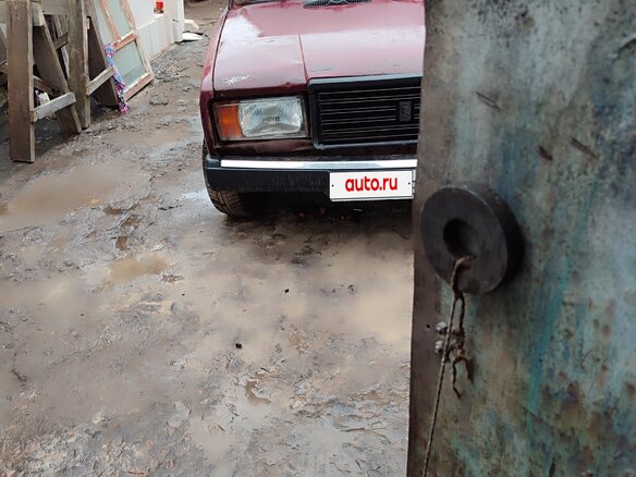 2002 Lada (ВАЗ) 2107, пурпурный, 65000 рублей - вид 5