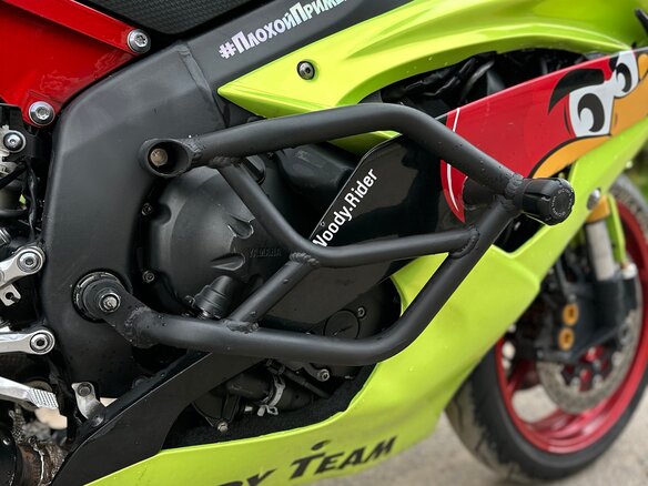 2009 Yamaha YZF-R6, чёрный, 750000 рублей - вид 3