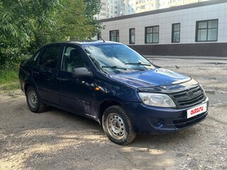 2014 Lada (ВАЗ) Granta I, синий, 155000 рублей, вид 3