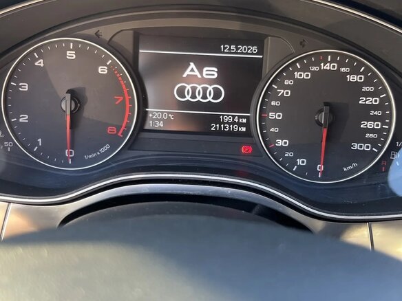 2014 Audi A6 IV (C7), белый, 2100000 рублей - вид 7