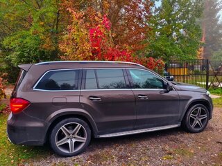 2016 Mercedes-Benz GLS 350 d I (X166), коричневый, 3750000 рублей, вид 1