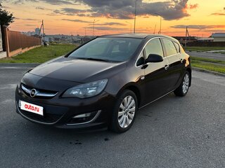 2013 Opel Astra J Рестайлинг, коричневый, 815000 рублей, вид 1