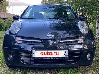 2006 Nissan Micra III (K12), чёрный, 600000 рублей, вид 3