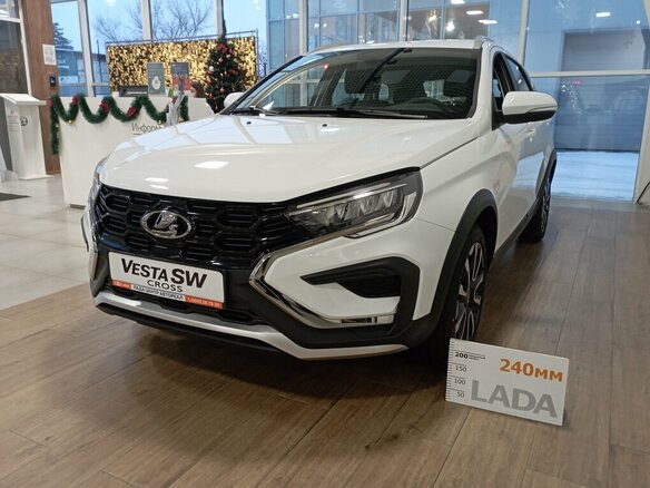 2026 Lada (ВАЗ) Vesta SW Cross I Рестайлинг (NG), белый