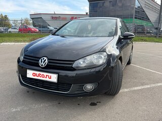 2011 Volkswagen Golf VI, чёрный, 620000 рублей, вид 2