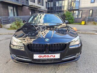2012 BMW 5 серии 520i VI (F10/F11/F07), чёрный, 1450000 рублей, вид 3