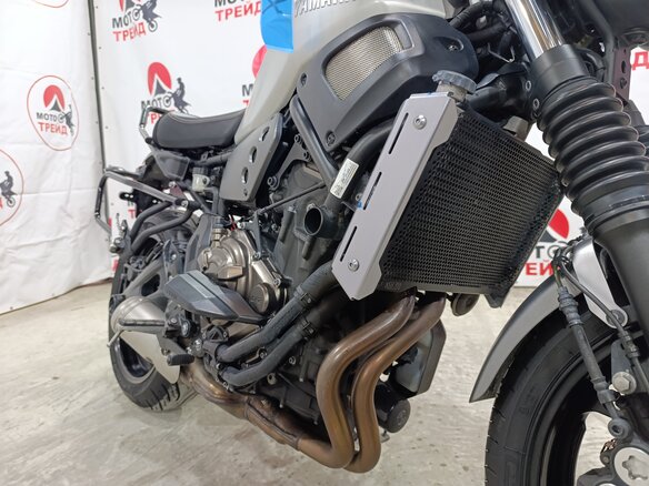 2018 Yamaha XSR700, серебристый, 640000 рублей - вид 12