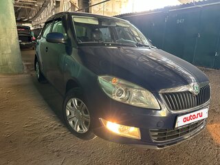 2012 Skoda Fabia II Рестайлинг, синий, 600000 рублей, вид 3