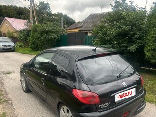 2007 Peugeot 206, чёрный, 130000 рублей, вид 3