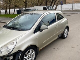2007 Opel Corsa D, жёлтый, 170000 рублей, вид 2
