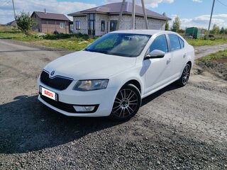2013 Skoda Octavia II (A5) Рестайлинг, белый, 799000 рублей, вид 1