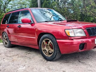 2001 Subaru Forester I Рестайлинг, красный, 410000 рублей, вид 2