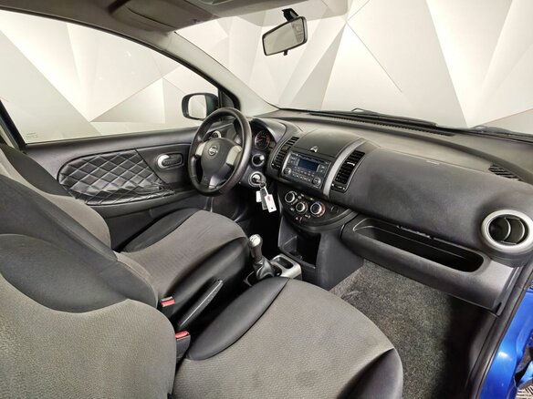 2010 Nissan Note I Рестайлинг, синий - вид 10