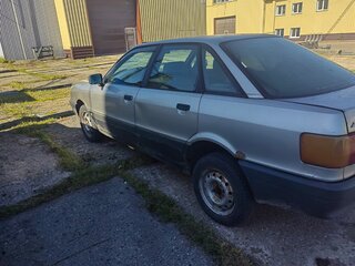 1989 Audi 80 IV (B3), серебристый, 82000 рублей, вид 1