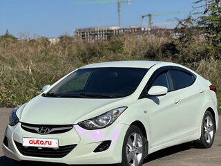 2013 Hyundai Elantra V (MD), белый, 670000 рублей, вид 1