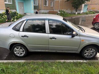 2012 Lada (ВАЗ) Granta I, серебристый, 275000 рублей, вид 4