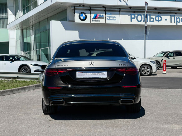 2024 Mercedes-Benz Maybach S-Класс 580 II (Z223), чёрный - вид 6