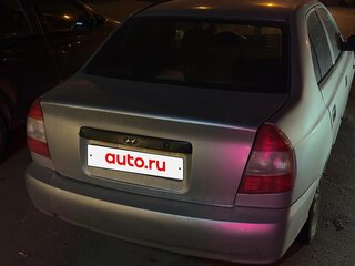 2004 Hyundai Accent ТагАЗ II, серебристый, 205000 рублей, вид 3