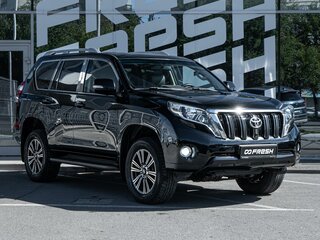 2014 Toyota Land Cruiser Prado 4-speed 150 Series Рестайлинг 1, чёрный, 3250000 рублей, вид 1