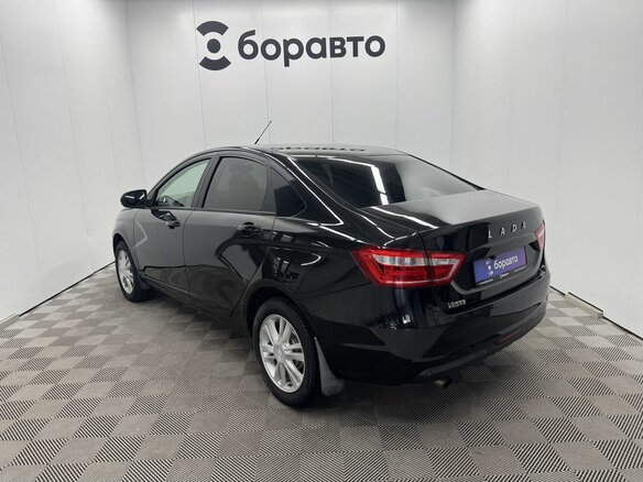 2018 Lada (ВАЗ) Vesta I, чёрный, 839000 рублей - вид 5