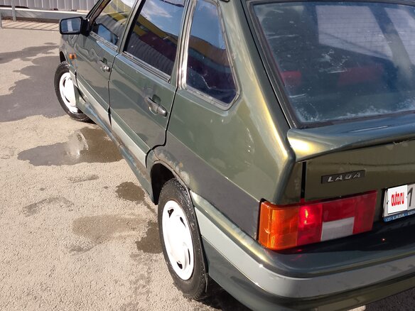 2006 Lada (ВАЗ) 2114, зелёный, 163000 рублей - вид 5