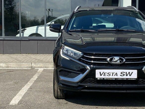 2026 Lada (ВАЗ) Vesta SW I Рестайлинг (NG), чёрный, 1815000 рублей - вид 3