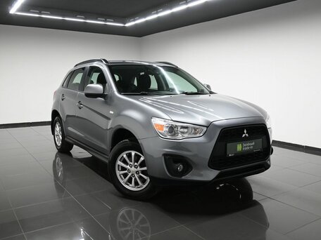 2014 Mitsubishi ASX I Рестайлинг, серый, 1195000 рублей, вид 5