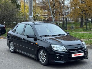 2014 Lada (ВАЗ) Granta Sport I, чёрный, 490000 рублей, вид 1