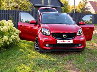 2016 Smart Forfour II, красный, 1900000 рублей, вид 2