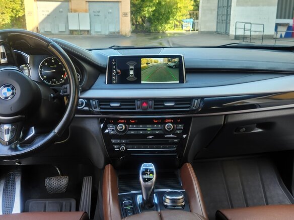 2016 BMW X6 40d II (F16), белый, 3800000 рублей - вид 10